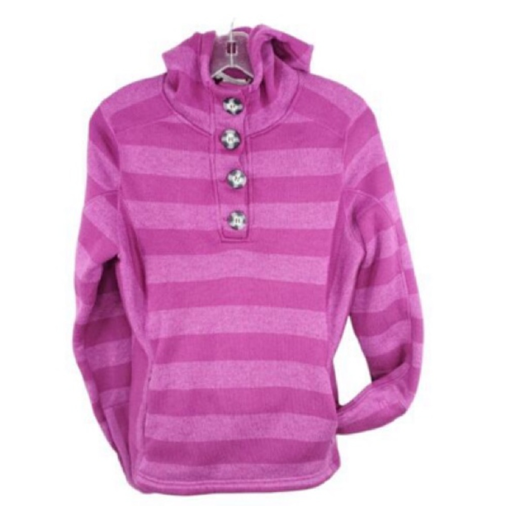 Avalanche Striped Hooded Sweater